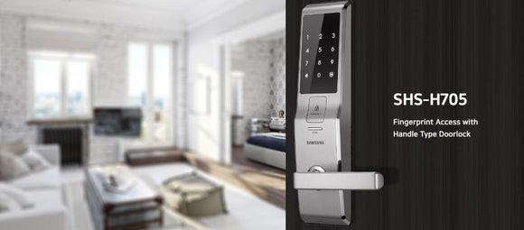 Samsung SHS-H705 Digital Mortise Door Lock (Lever Handle)
